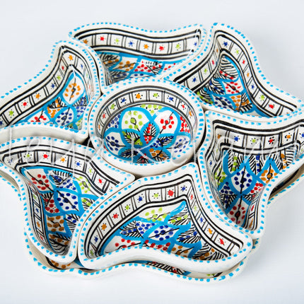 Collection image for: Keramik Tapas Schale Blume