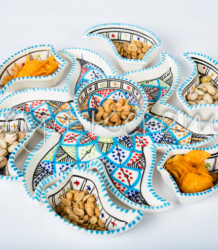 Tapas Schale Sonne – Handgefertigte Keramik | Aleya Keramik