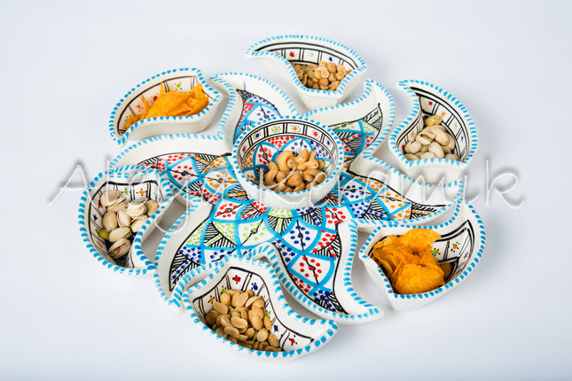 Tapas Schale Sonne – Handgefertigte Keramik | Aleya Keramik