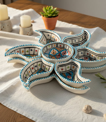 Tapas Schale Sonne – Handgefertigte Keramik | Aleya Keramik