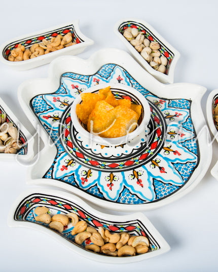 Tapas Schale Hand der Fatima, Hamsa
