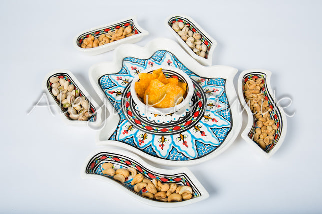 Tapas Schale Hand der Fatima, Hamsa