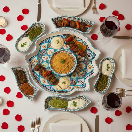 Tapas-Schale „Hand“ – handgefertigt - Aleya Keramik