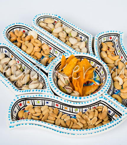 Tapas Schale Hand der Fatima, Hamsa