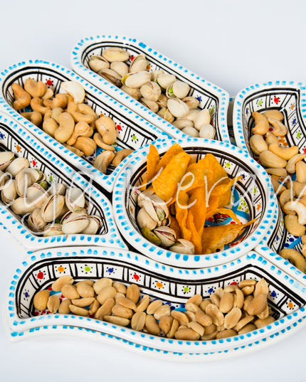 Tapas Schale Hand der Fatima, Hamsa