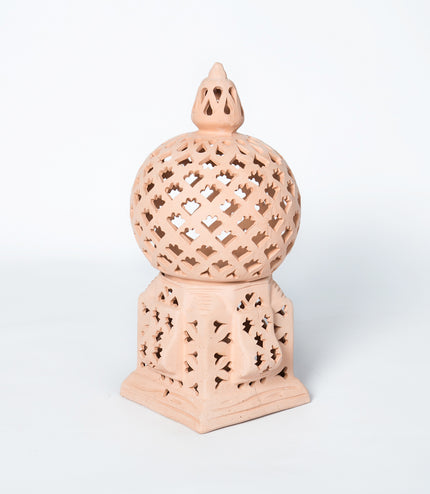 Keramik Windlichter Käfig Natur