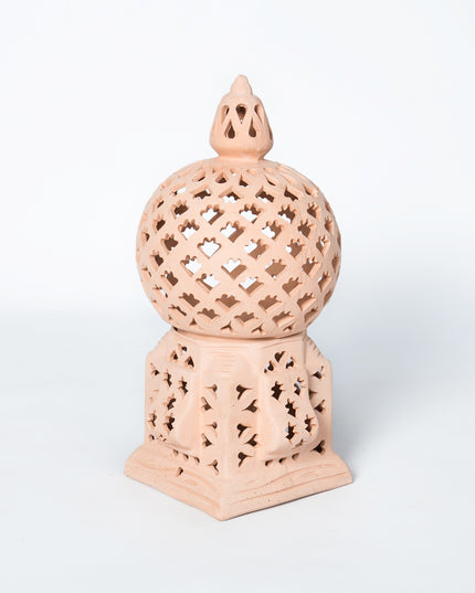 Keramik Windlichter Käfig Natur