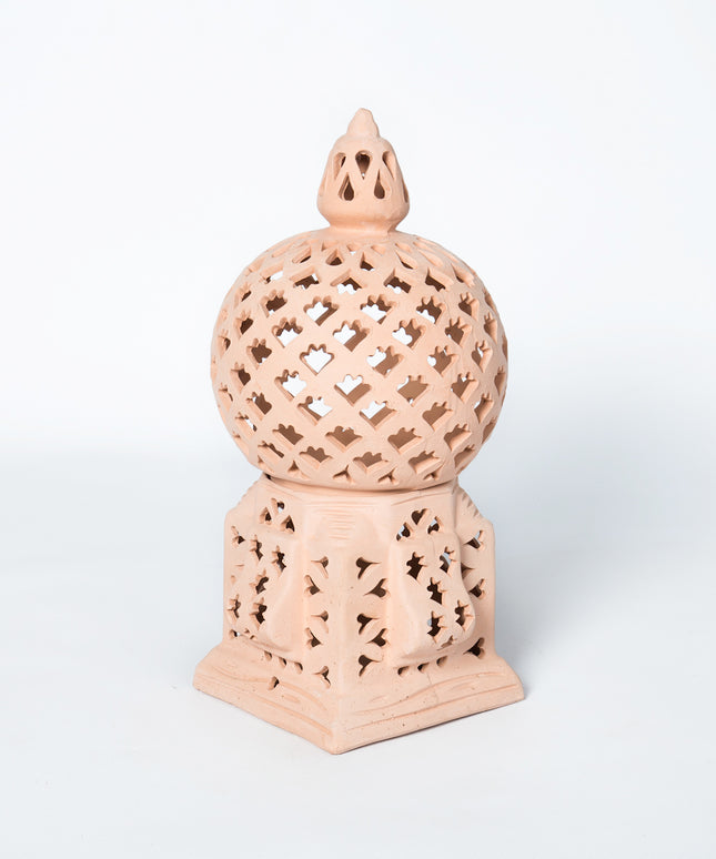 Keramik Windlichter Käfig Natur