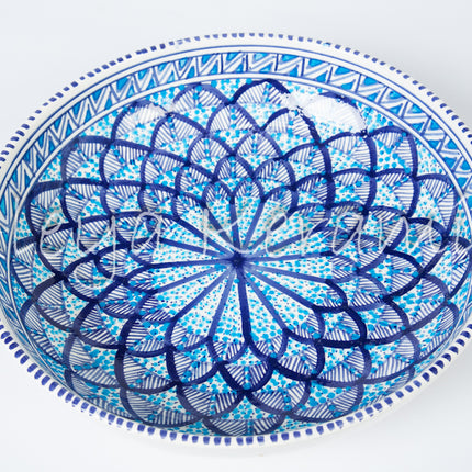 Flache Keramik-Schale – handgefertigt - Aleya Keramik