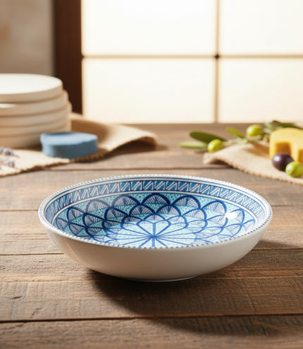 Keramik Flache Schale