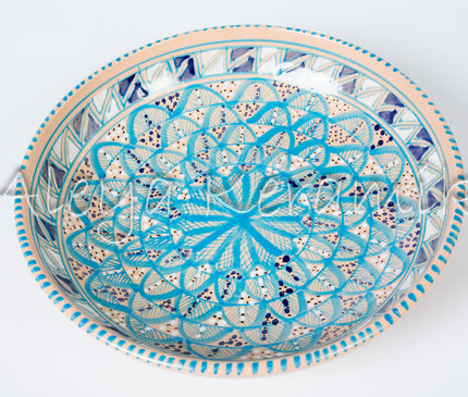 Keramik Flache Schale