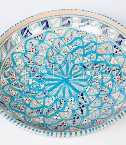 Keramik Flache Schale