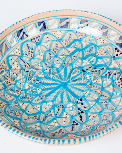 Keramik Flache Schale