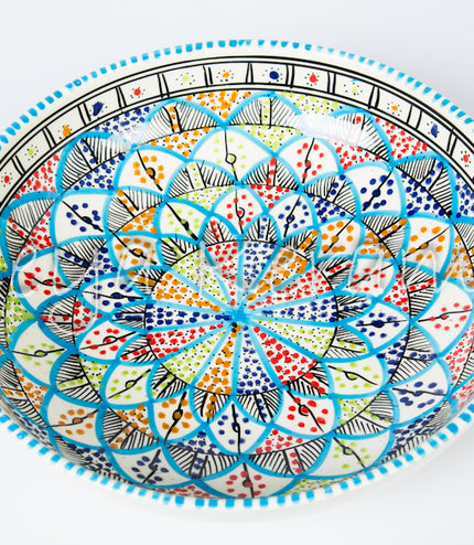 Keramik Flache Schale