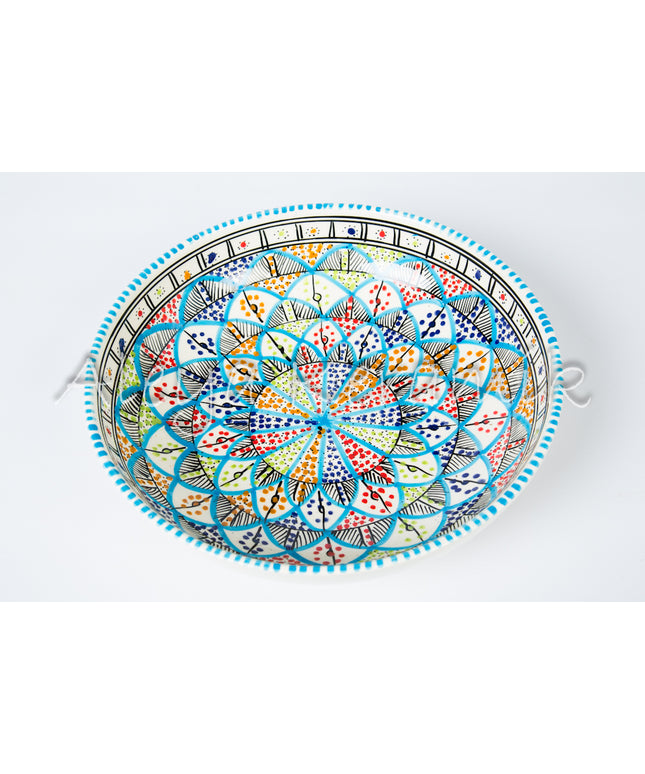 Keramik Flache Schale