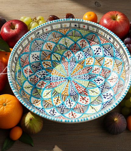 Keramik Flache Schale