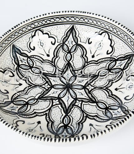 Keramik Flache Schale