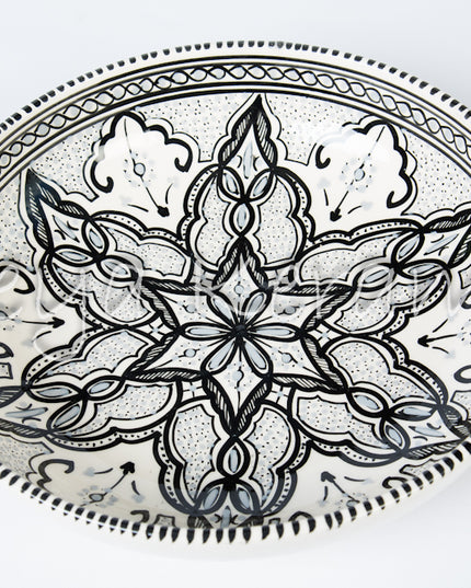 Keramik Flache Schale