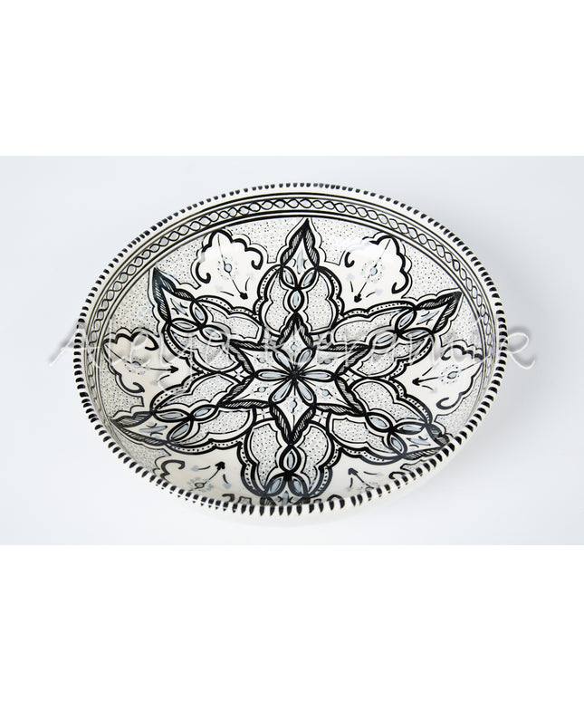 Keramik Flache Schale