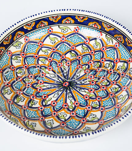 Keramik Flache Schale