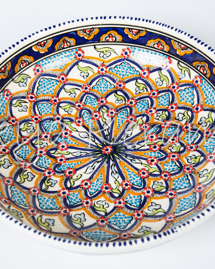 Keramik Flache Schale