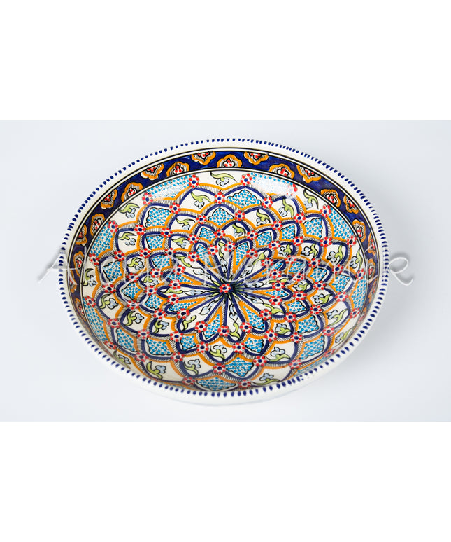 Keramik Flache Schale