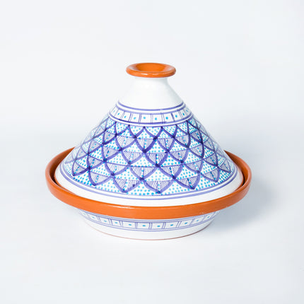 Tajine aus Keramik glasiert – handgefertigt - Aleya Keramik