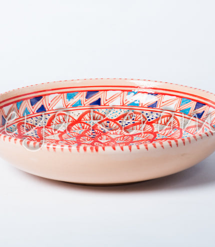 Keramik Flache Schale