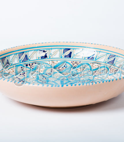 Keramik Flache Schale