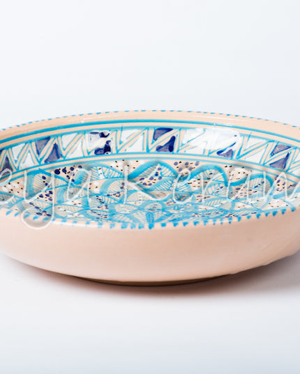 Keramik Flache Schale