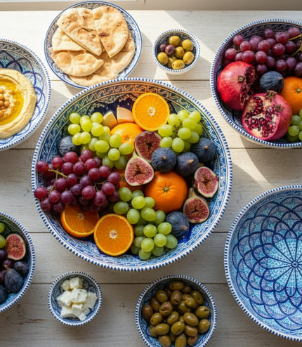 Keramik Flache Schale