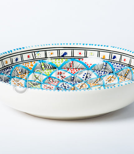 Keramik Flache Schale