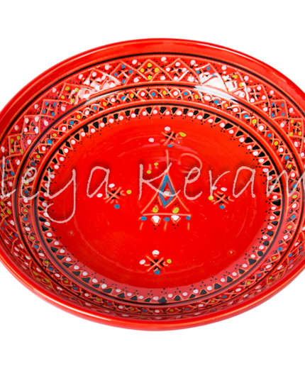 Keramik Flache Schale