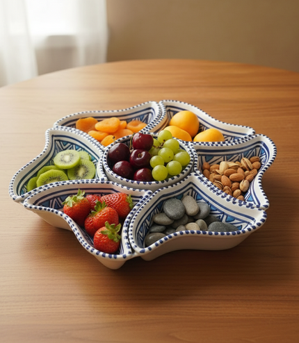 Keramik Tapas Schale Blume