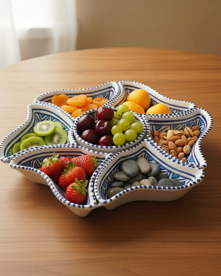 Keramik Tapas Schale Blume