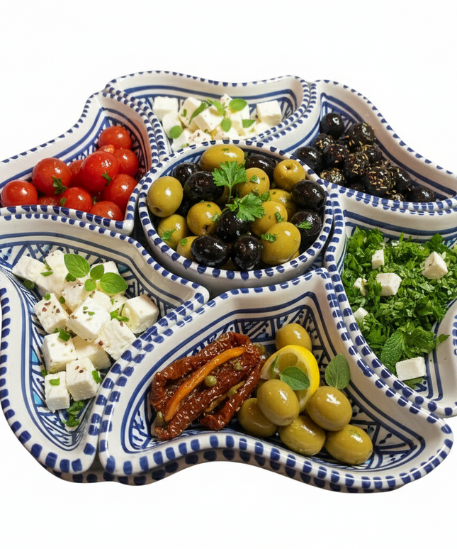 Tapas-Schale „Blume“ – handgefertigt