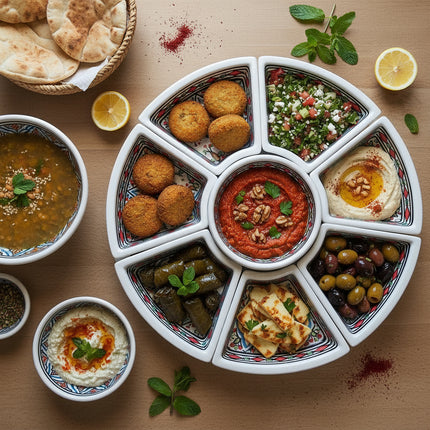 Tapas-Schale Rund – handgefertigt - Aleya Keramik