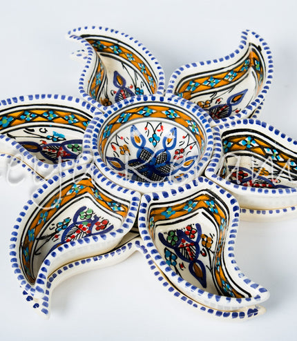 Tapas Schale Sonne Sterne