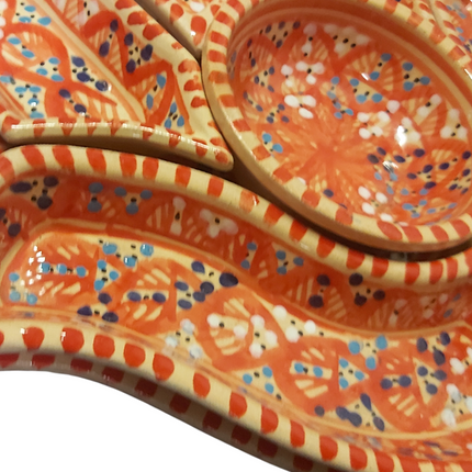 Tapas-Schale „Hand“ – handgefertigt - Aleya Keramik