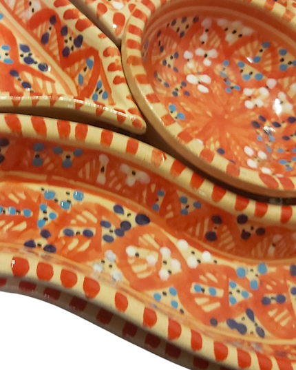 Keramik Tapas Schale Hand der Fatima, Hamsa