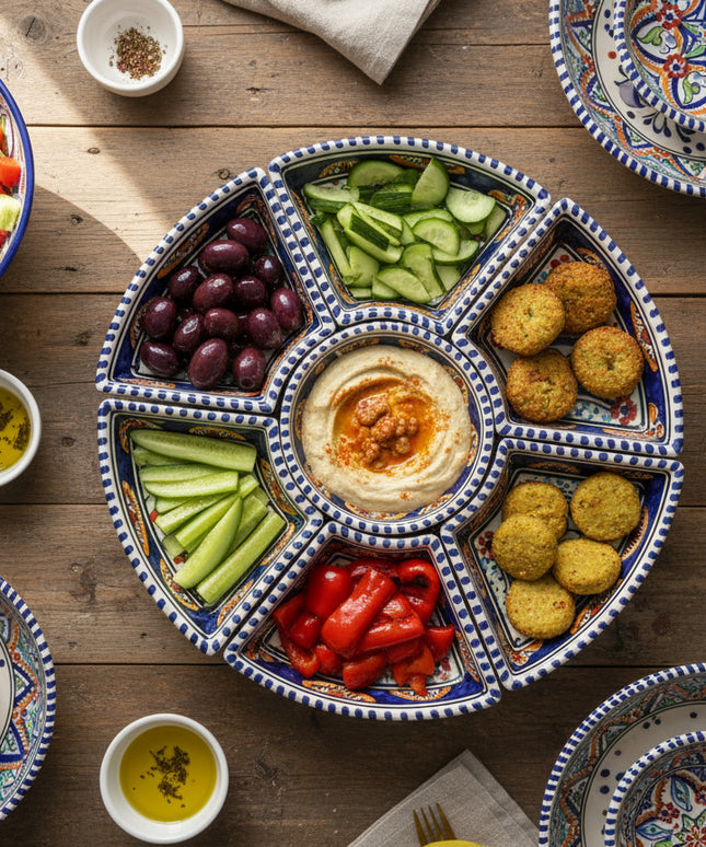 Tapas-Schale Rund – handgefertigt