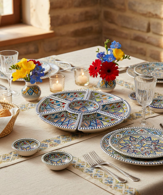 Tapas-Schale Rund – handgefertigt