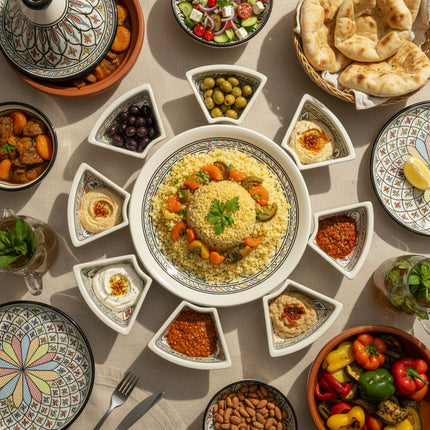 Tapas-Schale Rund – handgefertigt - Aleya Keramik