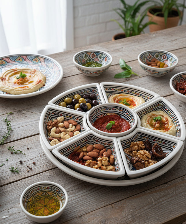 Tapas-Schale Rund – handgefertigt