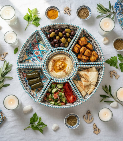 Tapas-Schale Rund – handgefertigt