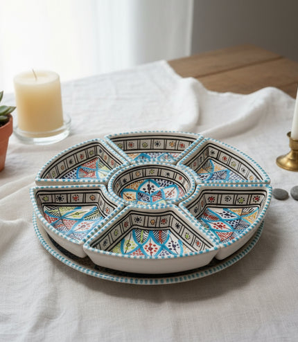 Tapas-Schale Rund – handgefertigt