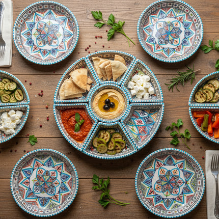Tapas-Schale Rund – handgefertigt – Aleya Keramik