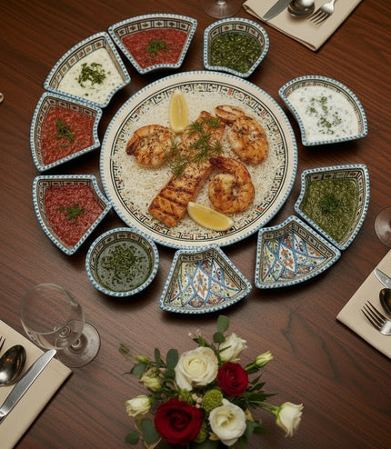 Tapas-Schale Rund – handgefertigt