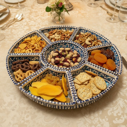 Tapas-Schale Rund – handgefertigt - Aleya Keramik
