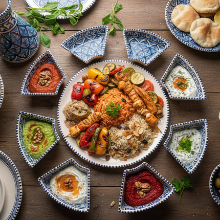 Tapas-Schale Rund – handgefertigt - Aleya Keramik